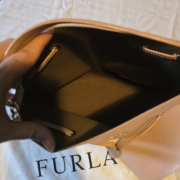Furla Pink Bucket Bag - Picture 2 of 3